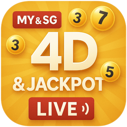 4D and Jackpot live platform icon placeholder
